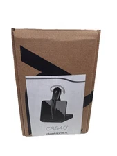 New Plantronics CS540 Wireless Headset System Black Complete In Box 84693-01