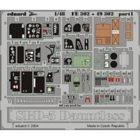 MW22 Eduard FE302 SBD-5 1/48 Zoom SET For Accurate Miniatures