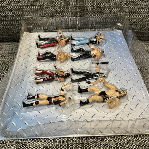 1998 WCW nWo Wrestler Toybiz Steel Slammers Diecast Action Figure 2.5" Lot 8 NB - Picture 14 of 16