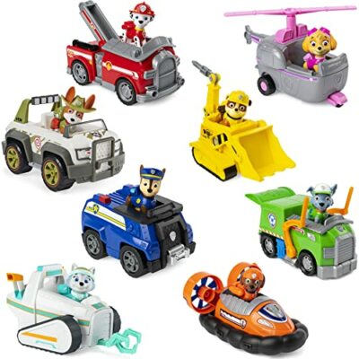 PAW Patrol 6052310 Basis Fahrzeug Figur Marshall Chase Zuma 1 Fahrzeug  Sortiert