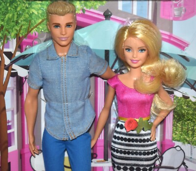 NEW! MATTEL 2021 BARBIE KEN FASHIONISTAS GIFT SET