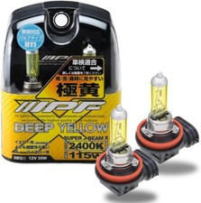 IPF Headlight Fog Lamp Halogen H11 H9 Valve Yellow 2400K XY64