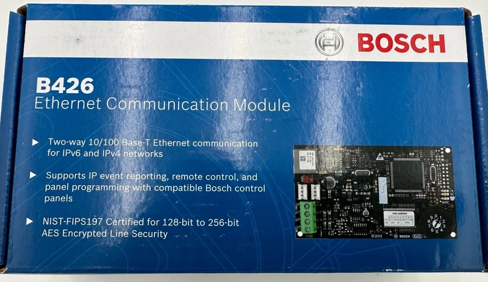 BOSCH ETHERNET COMMUNICATION MODULE 10/100 B426 (mcf39) - Image 2 of 3