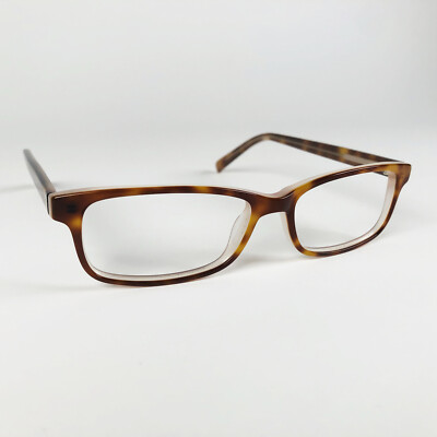 UNBEKANNTE Brille TORTOISE RECTANGLE Brillengestell MOD: ABGERIEBEN