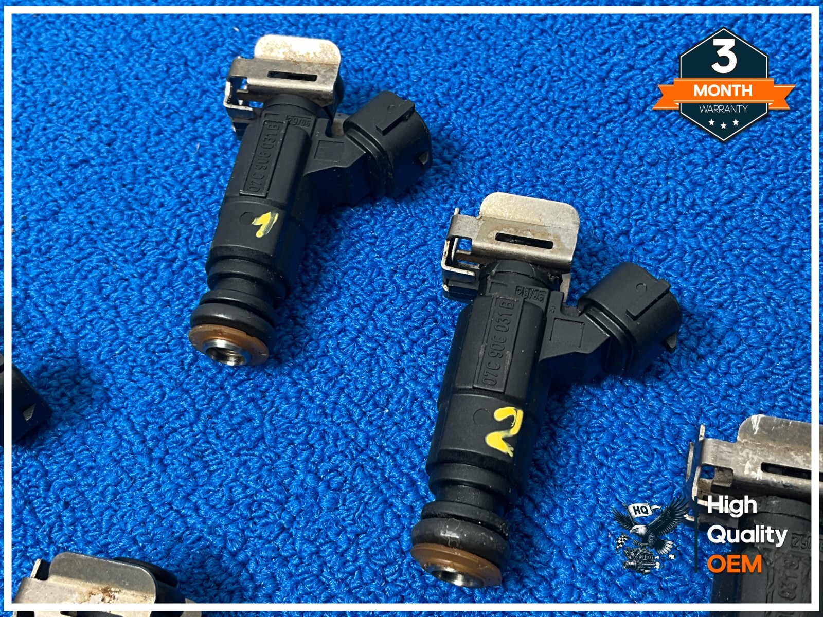 2007 - 2010 BENTLEY CONTINENTAL GTC ENGINE FUEL INJECTOR SET OF 12 OEM