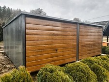 Steel Garage  20x20ft (6 x6m)Colors White and Black/ Metal shed sheds,Carport UK