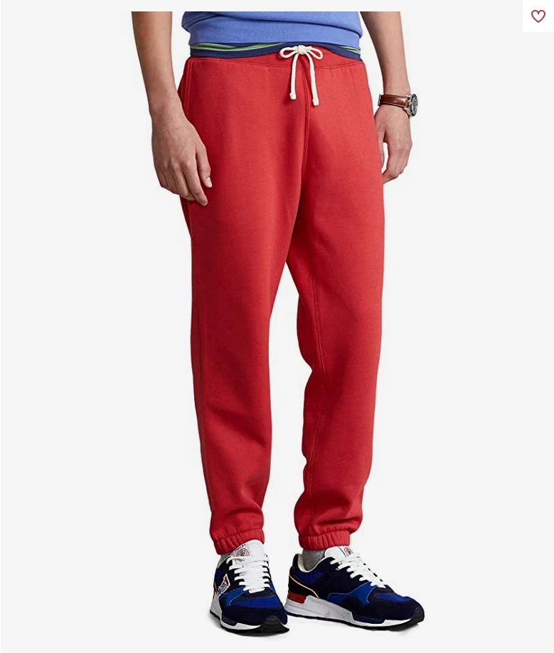 ralph lauren red joggers
