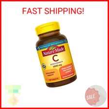 Nature Made Extra Strength Vitamin C 1000 mg, Dietary Supplement for Immune Supp
