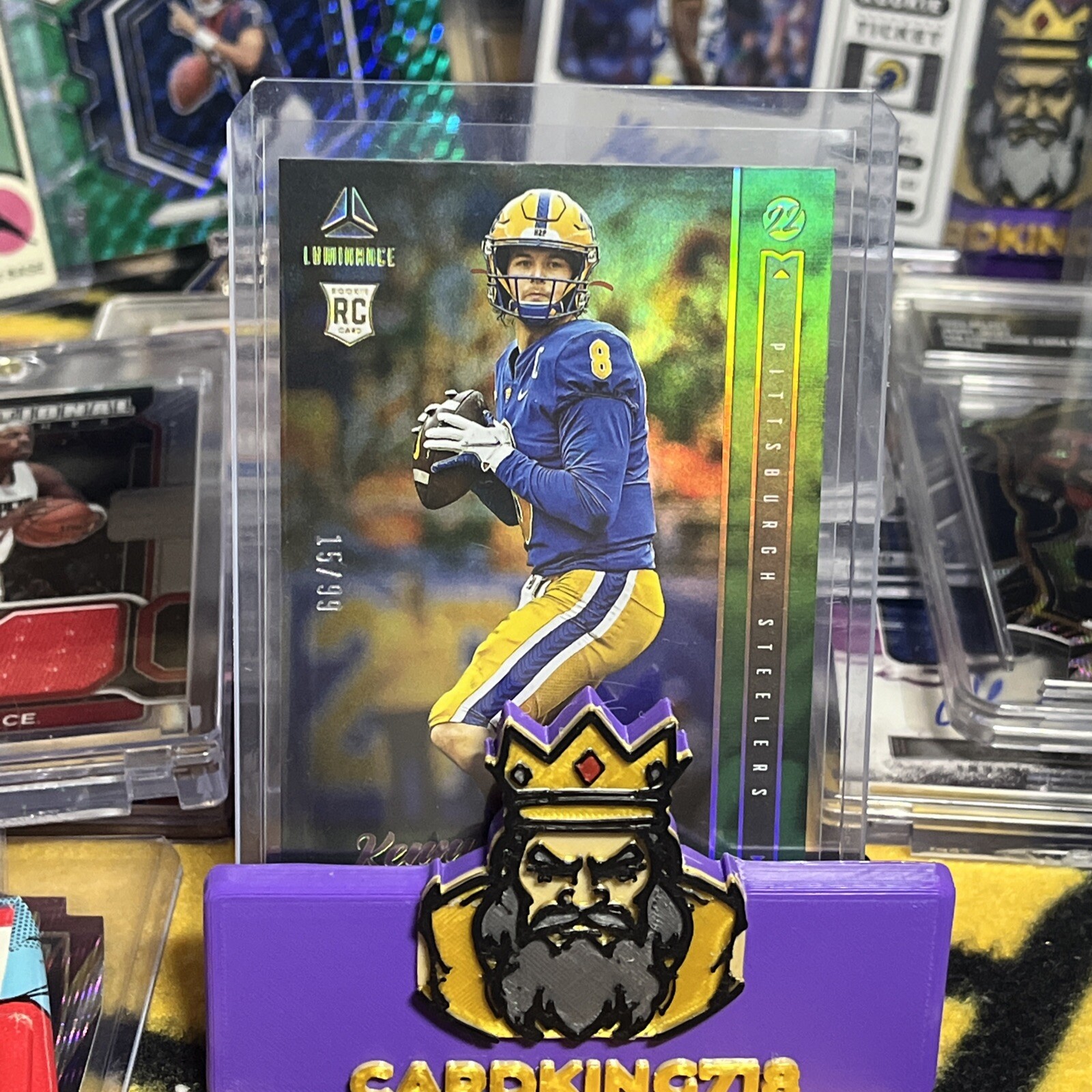 2022 Panini Luminance - Rookie Green #101 Kenny Pickett /99