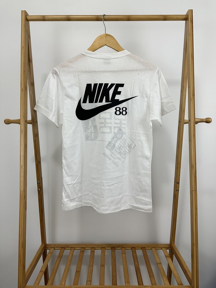 VTG 80s Nike Seoul Korea 1988 Olympics Double Sided Single Stitch