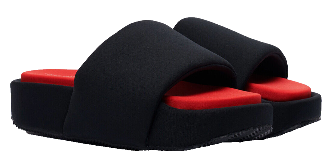 adidas Y-3 Slide Yohji Yamamoto Comfy Lette Wedge Flip Flop adidas Y-3 Slide Yohji Yamamoto Comfy Lette Wedge Flip Flop