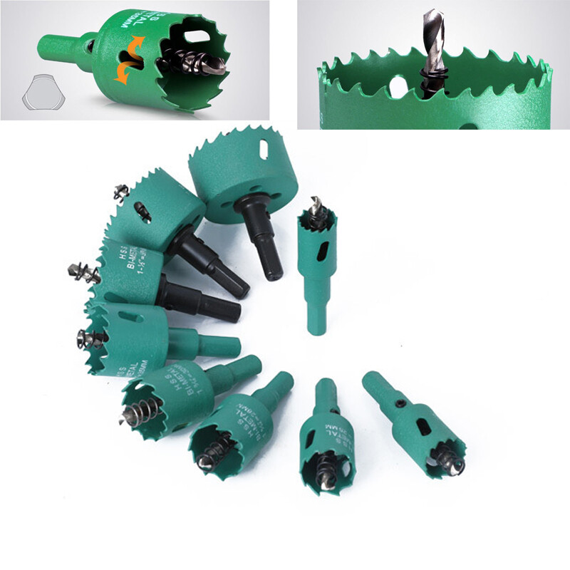 Arbor Pilot Hole Saw Metal Wood Plastic 