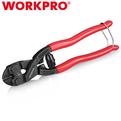 WORKPRO 8'' Mini Bolt Cutter Compact Bolt Cutters for Cutting Wire Cables Chains