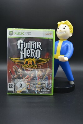 MS XBOX 360 Spiel Guitar Hero Aerosmith BRANDNEU OVP Sealed komplett deutsch PAL