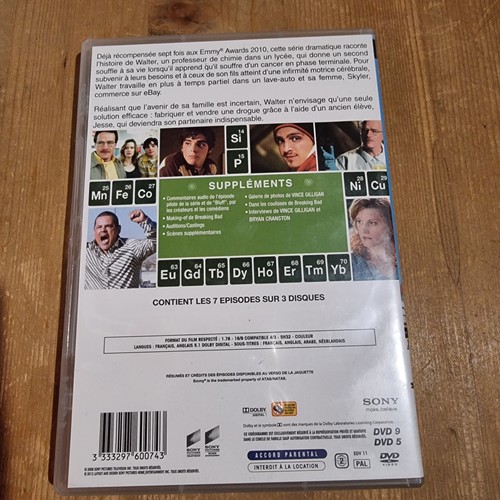 Breaking Bad (2009, 3 DVD video) DVDK1 - Bild 2 von 2