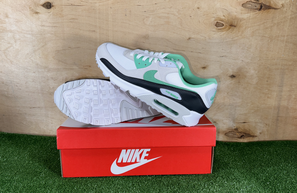 Nike AIR MAX 90 Sneakers Mens DM0029-104 White Shoes US 8.5