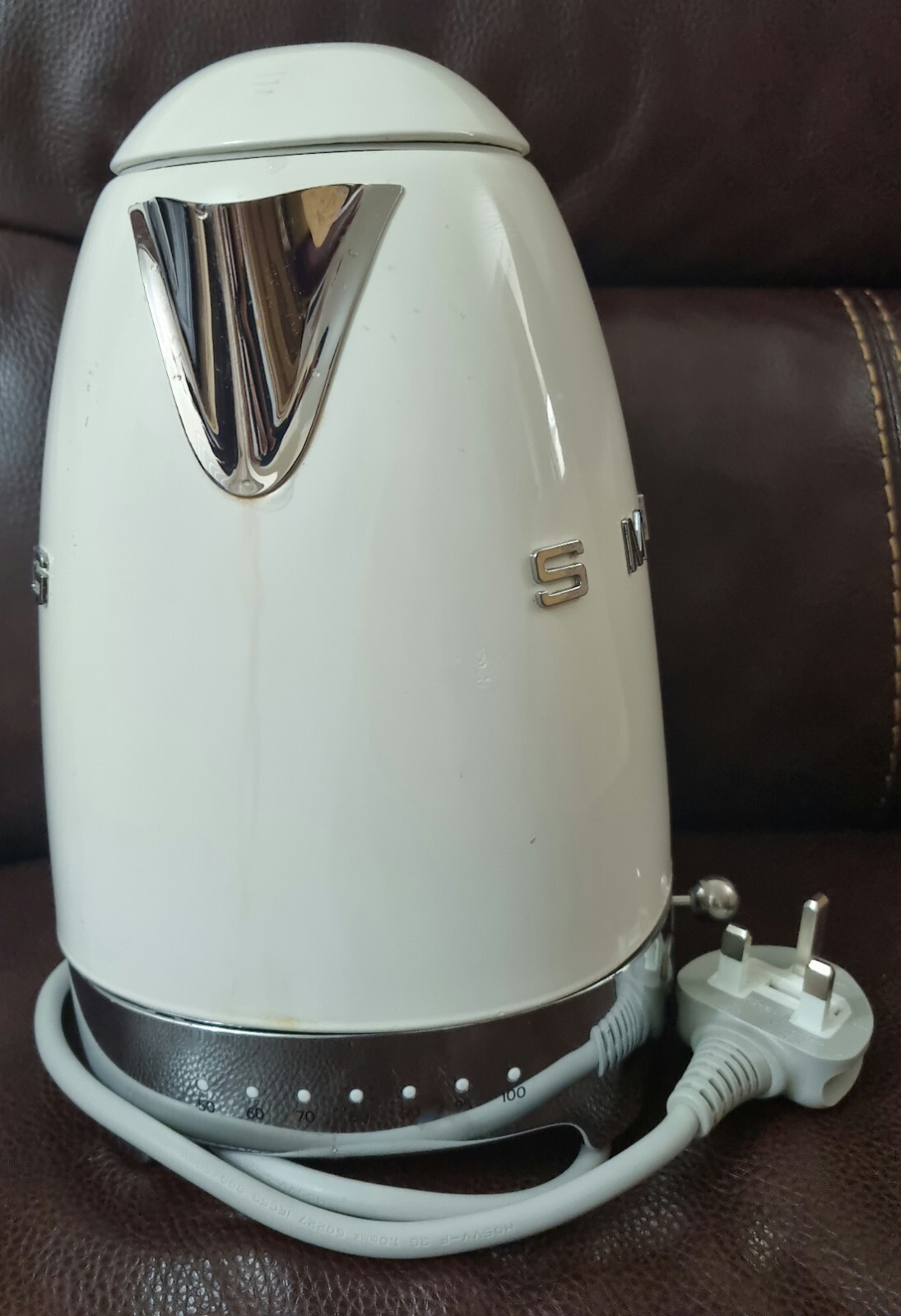 SMEG KLF04 1.7L 50's Retro Style Temperature Controlled Kettle White