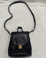 Sharif By Americana Vintage Leather Satchel Crossbody Removable Straps Unique