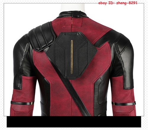 2024 Deadpool & Wolverine Halloween Jumpsuit Outfit Women's Cosplay Costume Suit - Picture 13 of 27