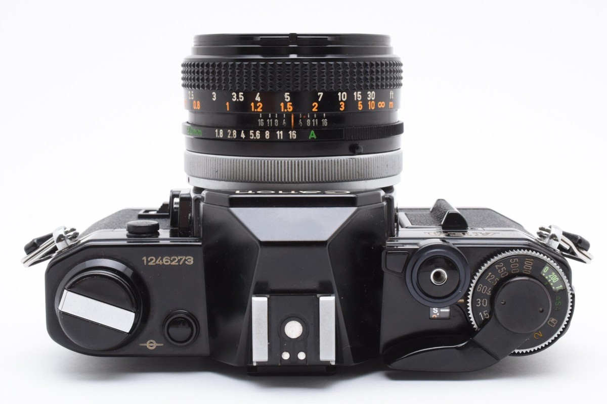 N MINT】Canon AE-1 SLR 35mm Film Camera FD 50mm f/1.8 S.C.