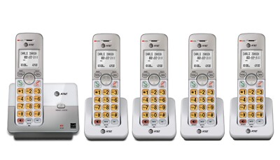 AT&T 5 Handset DECT 6.0 Expandable Cordless Phone with Caller ID/Call Waiting