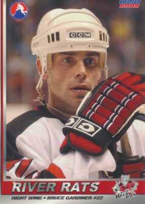2001-02 Choice Albany River Rats Teamset #20 BRUCE GARDINER
