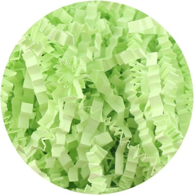 Crinkle Cut Paper Shred Filler (2LB)  Easter Basket & Gift Filling tender green