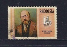 Rhodesia 1974 14c George Pauling, Famous Rhodesian sg 488 Used
