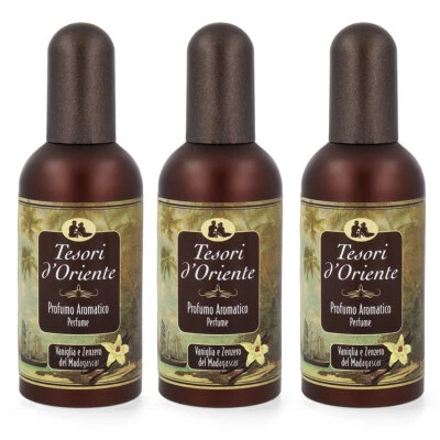 TESORI D'ORIENTE tesori d´Oriente Vaniglia & Zenzero vanille und Ingwer Eau de Toilette 3x 100 ml