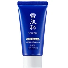 [KOSE SEKKISUI] White UV Protector Gel Sunscreen Sunblock SPF50+ PA++++ 50g NEW