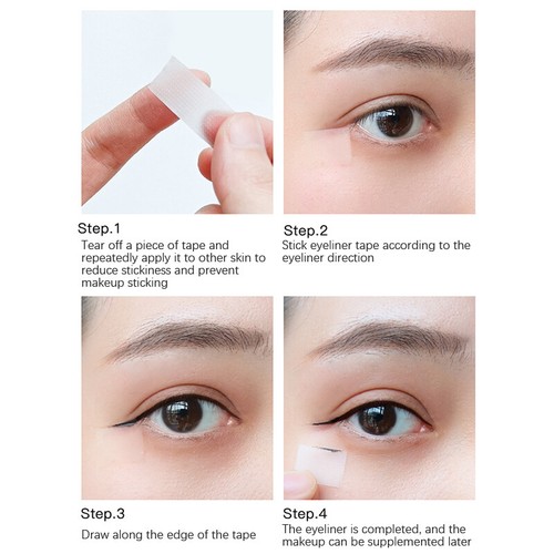 Eyeliner Auxiliary Patch Adhesive Fabric Lash Tapes For Eyelash Extension Supply - Picture 7 of 7