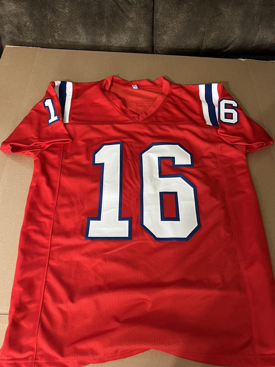 Scott Zolak Autographed Signed Patriots Red Custom Jersey JSA Witness COA