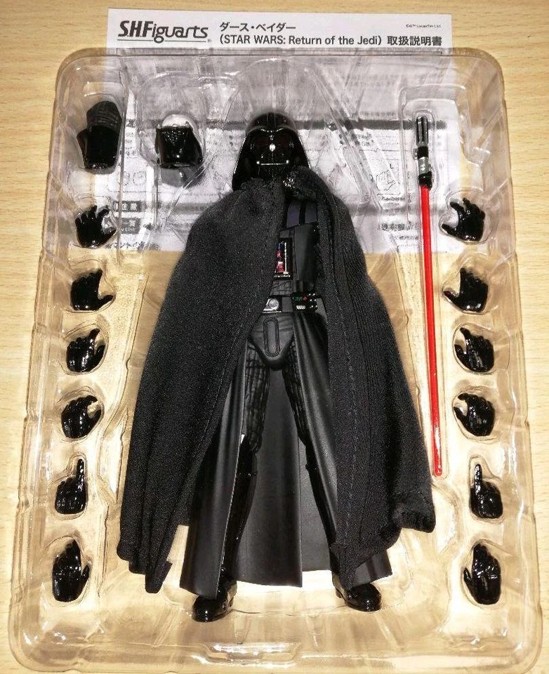 S.H.Figuarts Darth Vader Star Wars Episode 6 / Return of The Jedi  Figure Bandai - Image 3 of 3