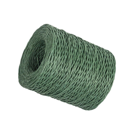 Paper Rope Wire Wrapped Floral Flower for Crafts Gift Wrapping Ribbon