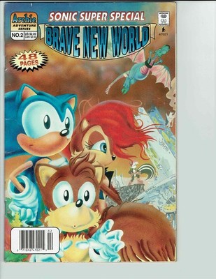 Sonic Super Special #2 (1997) Archie Adventure Series VINTAGE!