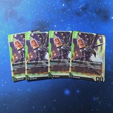 Gundam TCG Gunam Deathscythe Hell GD03-021 R English - 4 Card Playset