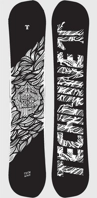 Technine Heritage Men's Snowboard 154 cm, T9 Classic Camber, New