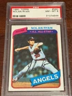 1980 Topps - Nolan Ryan #580 Graded PSA 8
