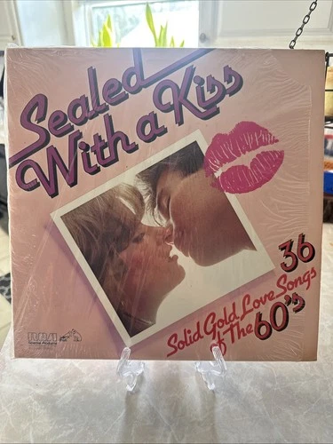 Sealed With A Kiss - 36 Love Songs From The 60s 2 Records LP Set Ex In Shrink