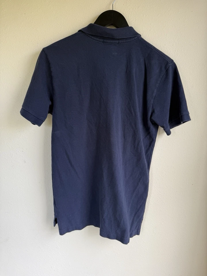 VTG Polo Ralph Lauren Youth XL Polo Shirt Navy Classic Preppy Youth Preppy - Image 2 of 4