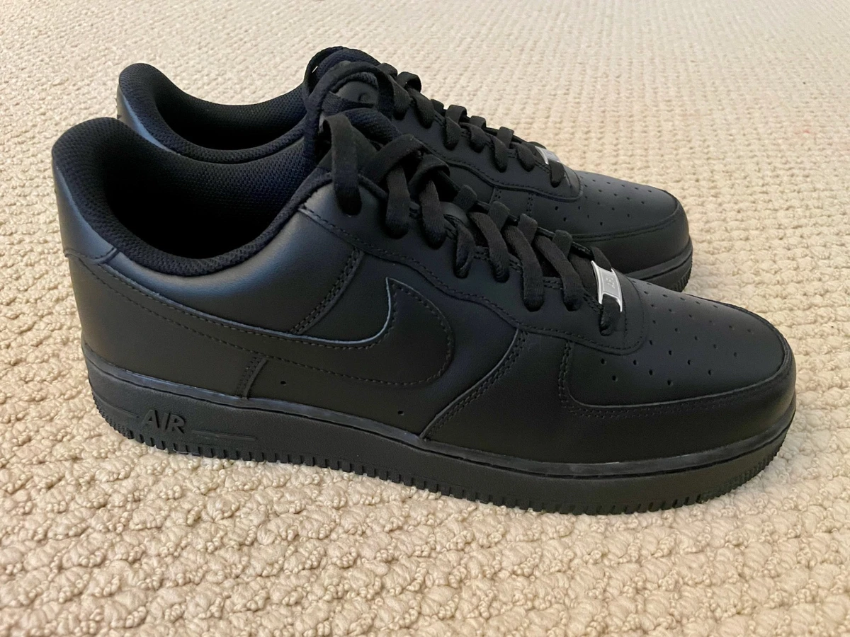 Nike Air Force 1 '07 Low Triple Black for Sale - Authenticity