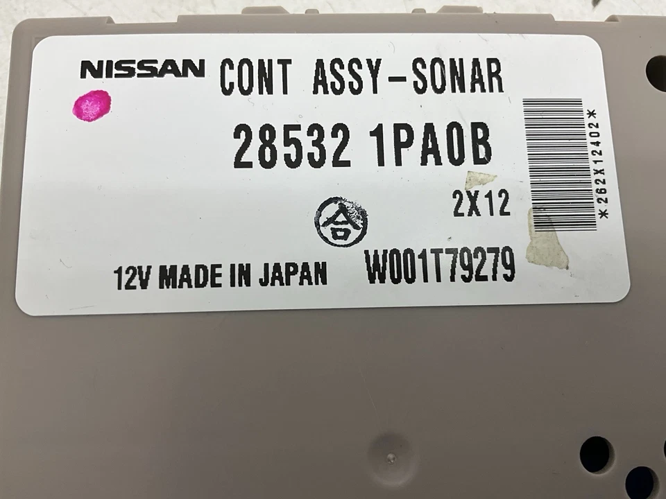 Nissan NV 2500 2013 módulo de control de asistencia de estacionamiento 285321PA0B fabricante original Foto 4 de 4