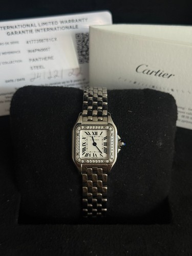 Cartier Panthere Small Factory Diamond Set 2022 WSPN0007 Complete Set Immaculate