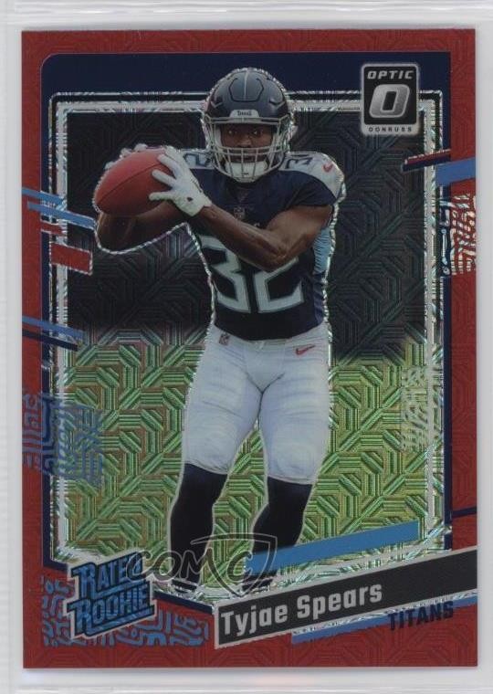 2023 Panini Donruss Optic Rated Red Mojo Prizm Tyjae Spears #297 Rookie RC 1ck8