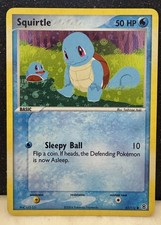 Squirtle 82/112 EX FireRed & LeafGreen Reverse Holo Pokemon Card 2004