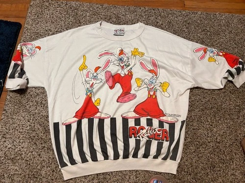 Roger Rabbit Shirt Large Vintage vintage concert t-shirt, vintage, size L, single stitch, B+ condition
