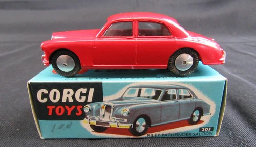 Vintage Corgi 1:48 Diecast #205 Riley Pathfinder Saloon MIB MM854