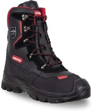 Oregon Yukon Class 1 Leather Chainsaw Protective Boots, Metal Toe Cap