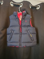 Polo Ralph Lauren reversible down puffer vest, Size 4t