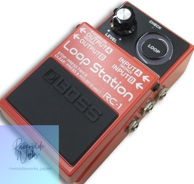 BOSS RC-1 Loop Station Effects Pedal Guitar Gear Used